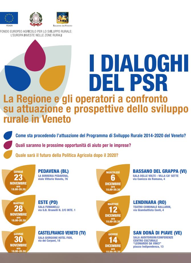 I dialoghi del PSR. Le tappe.