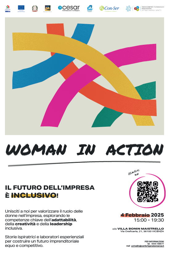 Woman in Action: evento dedicato all’imprenditoria femminile