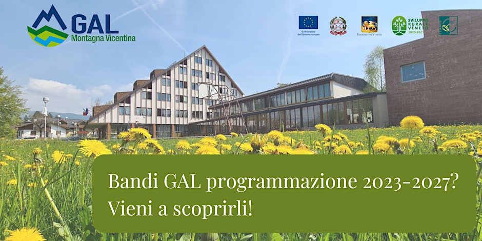 Avvio di programmazione PSL 23/27: evento il 23 maggio ad Asiago